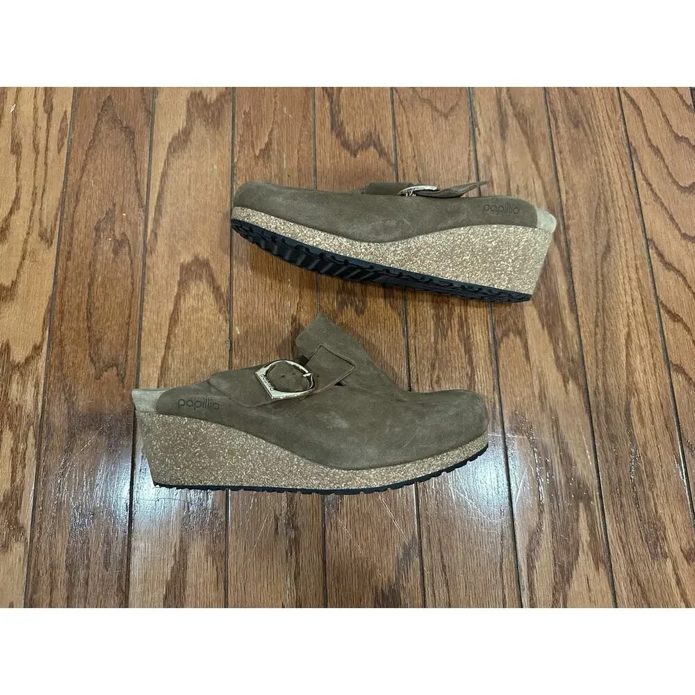 Birkenstock Papillio Fanny Clog in Dark Tea EU 41 NWOB